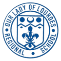 Our Lady of Lourdes school logo